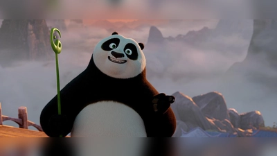 Szene aus „Kung Fu Panda 4”. (Foto: DreamWorks Animation)